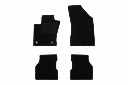 Mochete textile de la Rigum potrivite pentru Alfa Romeo Tonale după 2022, set de 4 bucăți, negru Performance AutoTuning