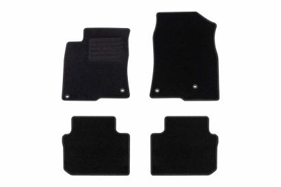 Mochete textile de la Rigum potrivite pentru Honda Civic după 2022, set de 4 bucăți, negru Performance AutoTuning