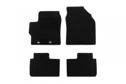 Mochete textile de la Rigum potrivite pentru Toyota Aygo X după 2022, set de 4 bucăți, negru Performance AutoTuning