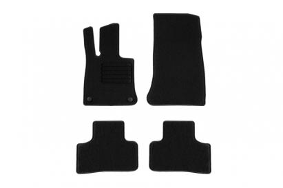 Mochete textile de la Rigum potrivite pentru Mercedes GLC X254, GLC Coupe C254 după 2023, set de 4 bucăți, negru Performance AutoTuning