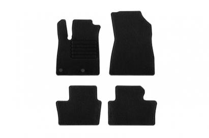 Mochete textile de la Rigum potrivite pentru Renault Austral după 2023, set de 4 bucăți, negru Performance AutoTuning