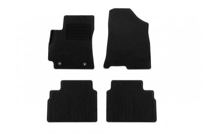 Mochete textile de la Rigum potrivite pentru Hyundai Kona după 2023, set de 4 bucăți, negru Performance AutoTuning