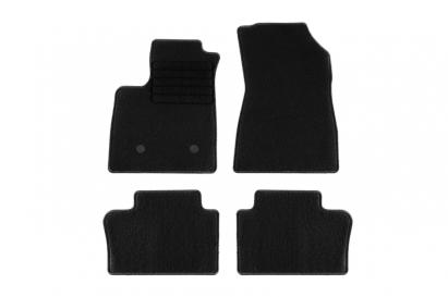 Mochete textile de la Rigum potrivite pentru Renault Austral Hybrid după 2023, set de 4 bucăți, negru Performance AutoTuning