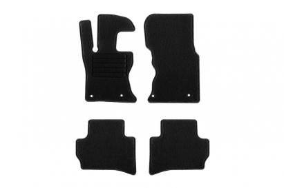 Mochete textile de la Rigum potrivite pentru Jaguar F-Pace după 2016, Range Rover Velar după 2017, set de 4 bucăți, negru Performance AutoTuning