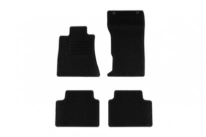 Mochete textile de la Rigum potrivite pentru Alfa Romeo Giulia 4x4 cu transmisie automată după 2020, set de 4 bucăți, negru Performance AutoTuning