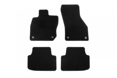 Mochete textile de la Rigum potrivite pentru Skoda Octavia E-Tech după 2020, set de 4 bucăți, negru Performance AutoTuning
