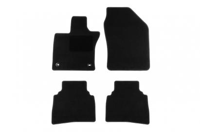 Covorașe textile de podea Rigum potrivite pentru Toyota Prius după 2023, set de 4 bucăți, negru Performance AutoTuning