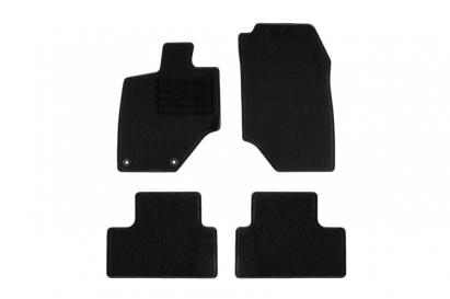 Mochete textile de la Rigum potrivite pentru Peugeot e-3008 după 2024, set de 4 bucăți, negru Performance AutoTuning