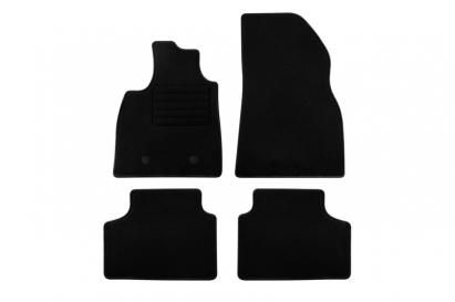 Mochete textile de la Rigum potrivite pentru Dacia Duster LPG după 2024, set de 4 bucăți, negru Performance AutoTuning