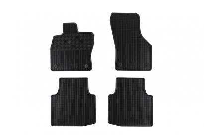 Mochete din cauciuc specifice, potrivite pentru Skoda Superb III după 2015, set de 4 piese, culoare neagră Performance AutoTuning