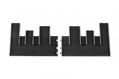 Mochete din cauciuc specifice, potrivite pentru Ford Tourneo Custom după 2018, rândul doi, set de 2 piese, culoare neagră Performance AutoTuning