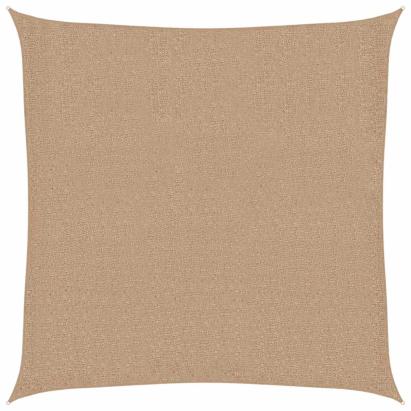 Pânză parasolar, gri taupe, 3,6 x 3,6 m, HDPE, 160 g/m² GartenMobel Dekor