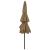 Umbrelă de grădină 3 niveluri, stâlp aluminiu, gri taupe, 3 m GartenMobel Dekor