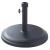Suport baza pentru umbrele de gradina, din beton, 45 cm diametru, 16kg, negru