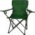 Scaun pliabil pentru camping si pescuit Sersimo, cu suport pahar, verde
