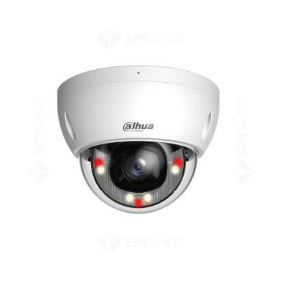 Camera IP Dome Dahua 8 MP WizSense Dual Light 30 m, PoE, microfon