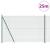 Gard exterior din otel verde 25 x 1,6 m, plasa sudata, rezistent UV