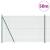 Gard exterior din otel verde 50 x 1,5 m, plasa 12 x 12 mm, vidaXL