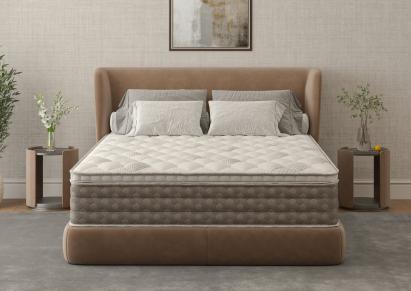 Saltea cu memorie Somnia DuoFlex 120x200 cm, 27 cm, topper detașabil