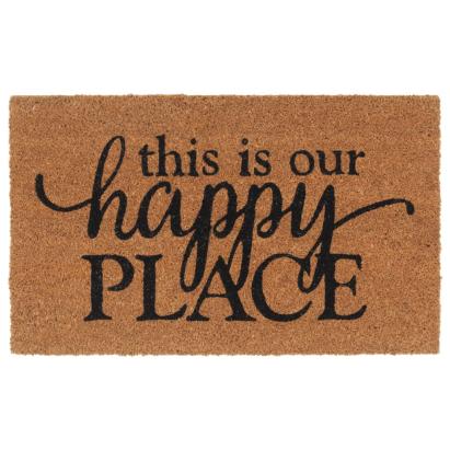 Covoraș de ușă, natural, 45x75 cm, fibre de cocos GartenMobel Dekor