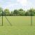 Gard exterior din otel gri cu plasa, 50 x 1,2 m, rezistent la intemperii