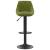 Scaun de bar, verde deschis, catifea GartenMobel Dekor