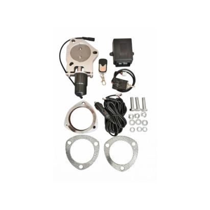 Valvă electronică evacuare auto cu telecomandă, cut off V 63 mm, inox, 12V