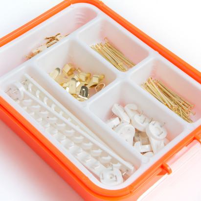 Set cârlige pentru agățat tablouri – 116 piese