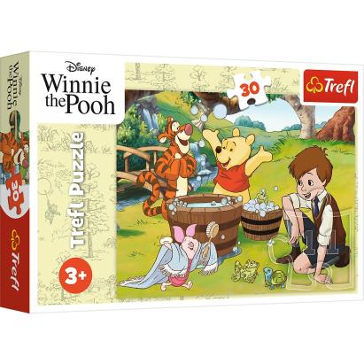 Puzzle Trefl Winnie the Pooh cu 30 piese pentru copii 3+