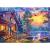 Puzzle Trefl 500 piese Premium Plus Tea Time, cabană la apus