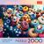 Puzzle Trefl 2000 piese cu Gogosi Colorate si poster inclus