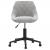 Scaun de birou pivotant, gri deschis, catifea GartenMobel Dekor
