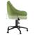 Scaun de birou pivotant, verde deschis, catifea GartenMobel Dekor