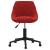 Scaun de birou pivotant, roșu vin, catifea GartenMobel Dekor