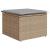 Set de canapea cu pernă 5 pcs Beige și gri deschis poliratan GartenMobel Dekor