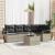 Set de canapele pentru grădină 6 pcs Gri deschis poliratan GartenMobel Dekor