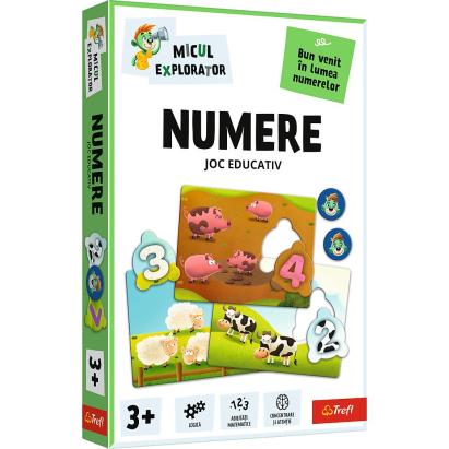 Joc educativ cu numere Micul Explorator pentru copii 3+