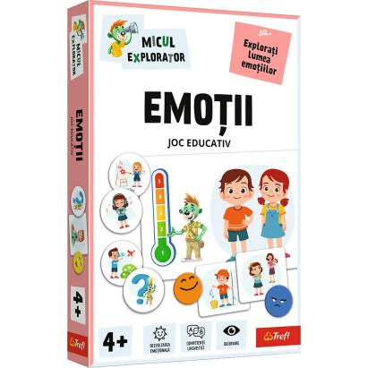 Joc educativ Emotii Micul Explorator pentru copii 4+ Trefl