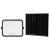 Reflector solar LED 400W 7in1, IP65, cu telecomanda, negru