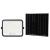 Reflector solar LED 400W 7in1, IP65, cu telecomanda, negru