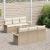 Set de canapele pentru grădină 7 pcs Bej și crem poliratan GartenMobel Dekor