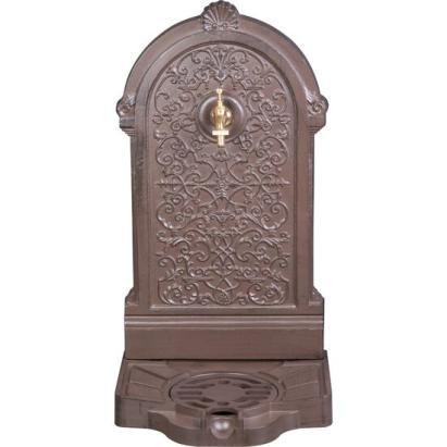 Chiuveta de gradina, aluminiu, maro, 39x33x72 cm, Strend Pro GartenVIP DiyLine