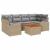 Set de canapele pentru grădină 7 pcs Beige și gri deschis GartenMobel Dekor