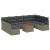 Set de canapele pentru grădină 10 pcs Gri poliratan GartenMobel Dekor