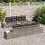 Set de canapele pentru grădină 9 pcs Gri Rattan poli GartenMobel Dekor