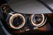 Faruri Opel Astra H 2004-2009 Angel Eyes negre cu reglaj electric