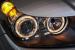 Faruri Opel Astra H 2004-2009 Angel Eyes negre cu reglaj electric