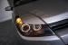 Faruri Opel Astra H 2004-2009 Angel Eyes negre cu reglaj electric