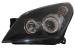 Faruri Opel Astra H 2004-2009 Angel Eyes negre cu reglaj electric