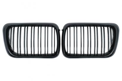 Grile centrale BMW Seria 3 E36 Facelift 11.1996-1999, negru lucios